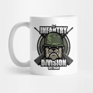 1st Infantry Division Vietnam Mug